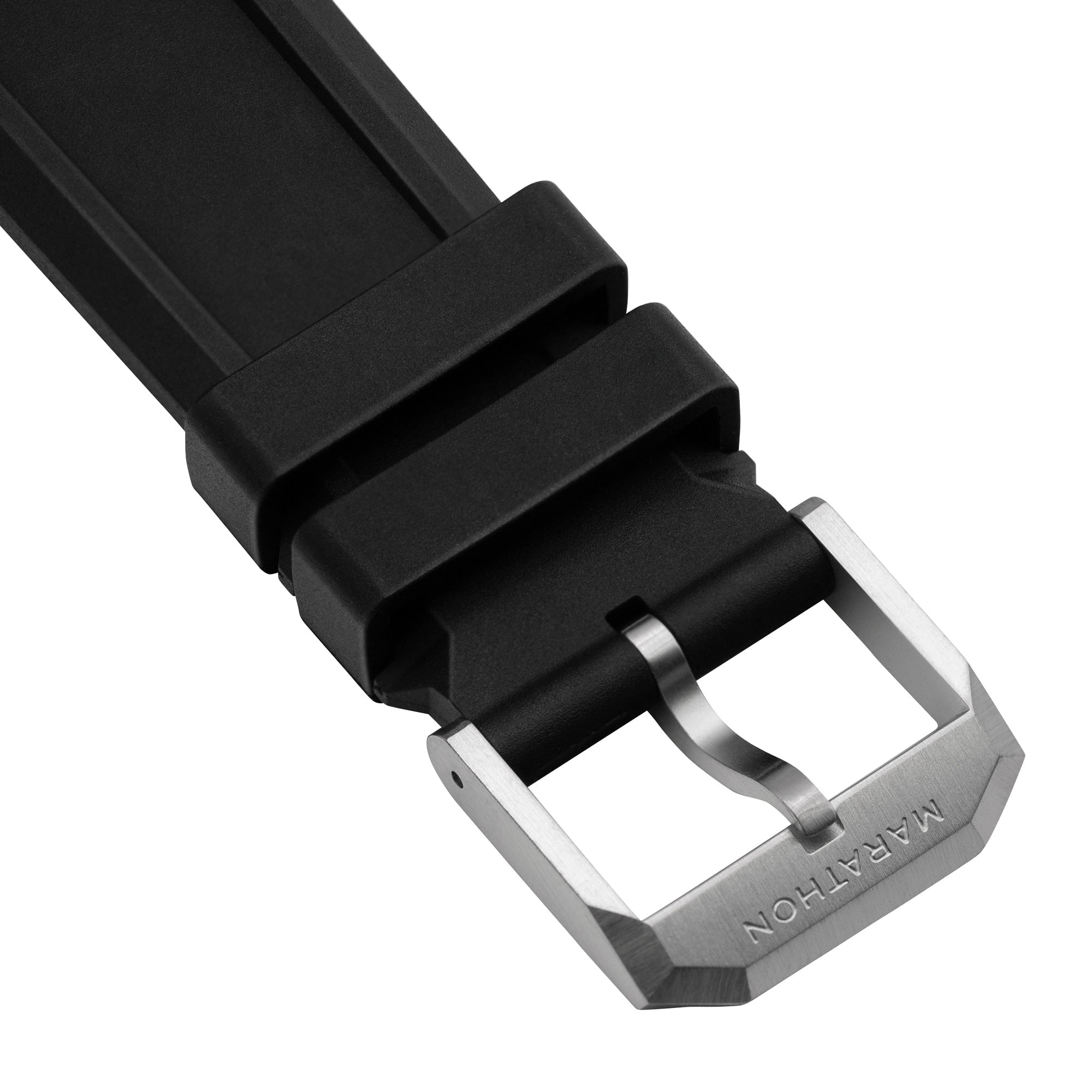 WS-RB-BKPS-22-A5-Angled2_f3132138-7e52-4cbd-9537-8a31576a5643 | No Government / 3-Piece Rubber Strap Kit / Black